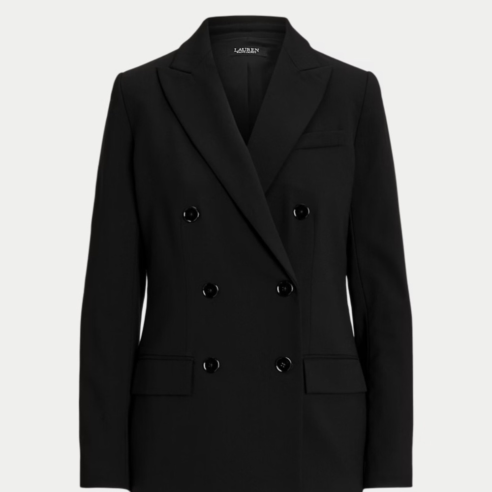 Ralph Lauren black Double-Breasted blazer